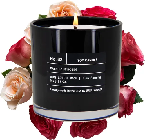Miniatura 26 de Lulu Candles Sweet Pea, Jasmine & Apple Vela perfumada en tarro de soja de lujo Vertida a mano en los Estados Unidos Altamente perfumada