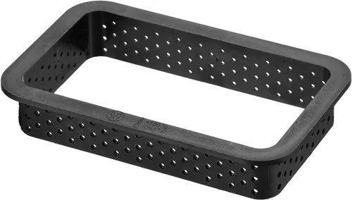 Miniatura 4 de uxcell 6 anillos perforados de mousse para tartas, forma rectangular, cortador de hornear para tartas, pastel de bricolaje, herramienta