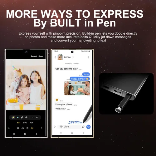 Miniatura 5 de Teléfonos celulares desbloqueados RokCokDok Smartphone Android 13 Teléfonos 8+256GB/Pantalla HD de 6.8"/Cámara 108MP+48MP/6800 mAh/Pluma incorporada