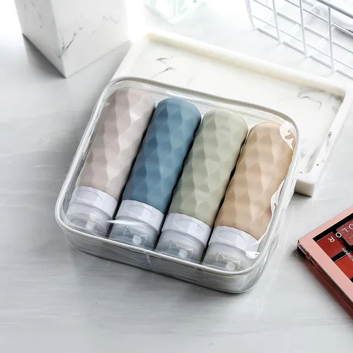 Miniatura 6 de Gemice Botellas de viaje para artículos de tocador, botellas de viaje portátiles de 3 onzas aprobadas por la Tsa, sin BPA, a prueba de fugas