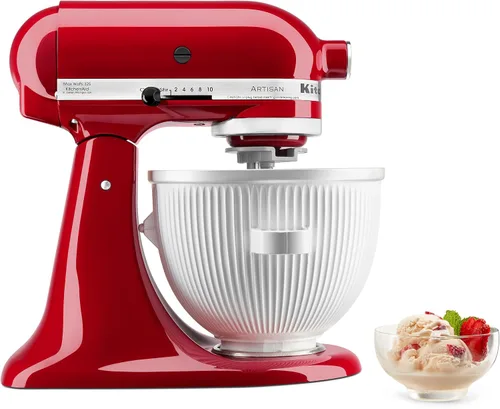 Miniatura 2 de KitchenAid Accesorios para máquina de helados y molinillo de alimentos para batidoras de pie