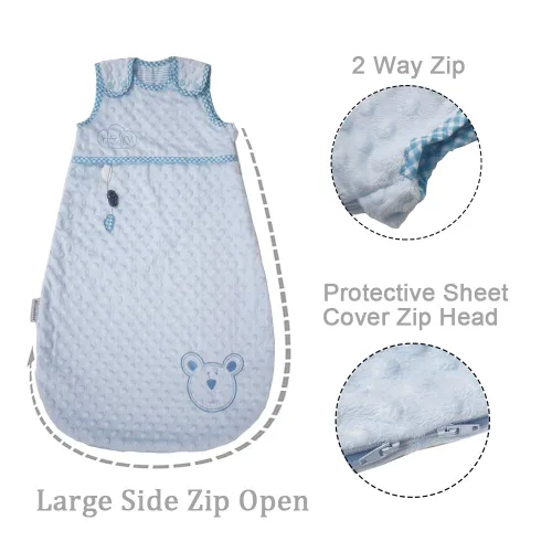 Miniatura 3 de Saco de dormir para bebé, saco de dormir para bebés de 3 a 6 meses, sin mangas, 9M, manta de transición para recién nacido, saco de transición