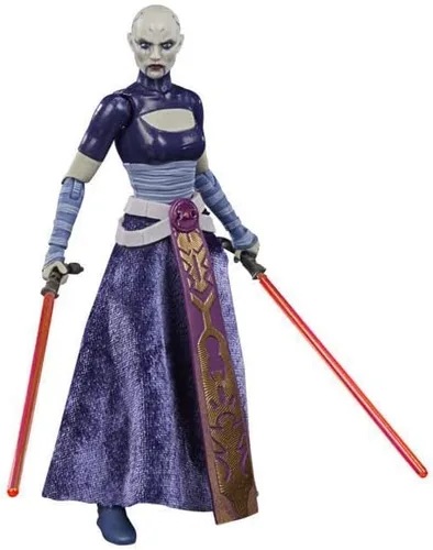 STAR WARS The Black Series Asajj Ventress - Figura de acción coleccionable de The Clone Wars de 6 pulgadas, juguetes para niños a partir de 4 años