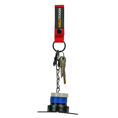Miniatura 6 de MELOTOUGH Tanga de cinta para cinturón de herramientas para electricistas, correa de cinta para electricistas, cadena con llavero y gancho a presión