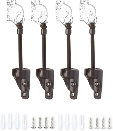 Miniatura 19 de Kit elástico, negro, resistente a la intemperie, para persianas enrollables exteriores Coolaroo