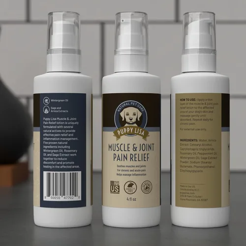 Miniatura 7 de Crema para aliviar el dolor muscular y articular para perros, linimento de absorción rápida para aliviar el dolor para perros, fabricado en Estados