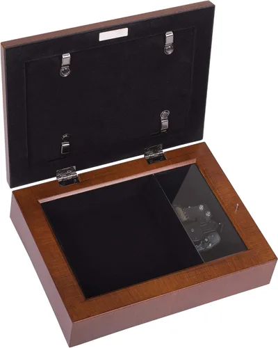 Miniatura 5 de Cottage Garden Caja de música Life Measured by Moments con cuerda de madera con diseño de cuerda y reproduce un mundo maravilloso