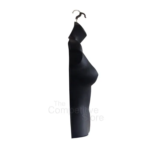 Miniatura 3 de Maniquí femenino con espalda hueca y cuerpo apilable con ganchos para colgar para exhibición de camisetas, encimera, ferias de manualidades, fotos