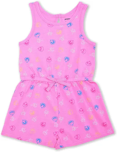 Miniatura 4 de Nickelodeon Baby Shark Girl's 2 Pack Romper Shorts for Infant and Toddler PinkGrey