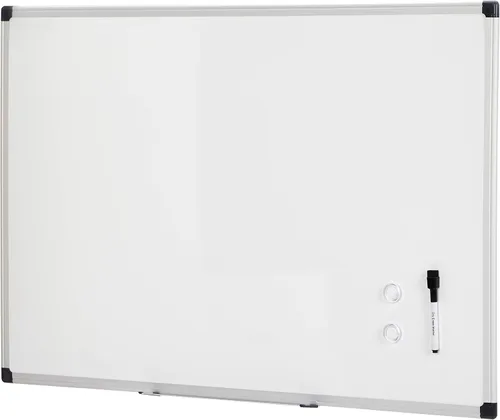 Miniatura 8 de Amazon Basics Pizarra magnética de borrado en seco, 61 cm x 46 cm, marco de aluminio plateado/blanco