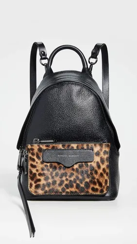 Miniatura 2 de Rebecca Minkoff Emma Mini Mochila convertible para mujer, leopardo haircalf), HF19GLHBB5-966