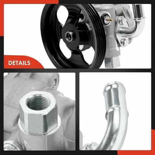 Miniatura 8 de A-Premium Bomba de dirección asistida, con polea, compatible con Chevrolet Tracker 1998, Geo Tracker 1996-1997, Pontiac Sunrunner 1996-1997, Suzuki