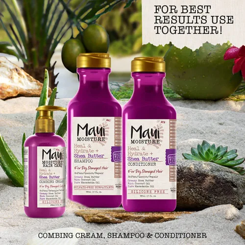 Miniatura 11 de Champú Maui Moisture, recompone e hidrata, con manteca de karité