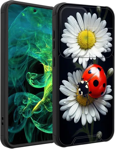 Miniatura 173 de Funda para Galaxy A16 5G con cubierta para cámara deslizante, resistente de doble capa, híbrida, a prueba de golpes, funda protectora resistente