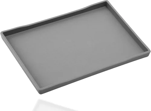 Miniatura 14 de Mini bandeja negra pequeña (8 x 4 pulgadas) para encimera de cocina, baño para artículos de tocador, accesorio de café, bar, condimentos