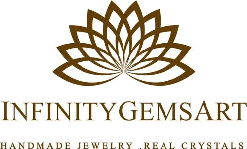 Miniatura 21 de InfinityGemsArt Natural Stone Beads Dainty Bracelet Jewelry for Women, Crystals and Gemstones Birthstone 925 Sterling Silver Chain 8 inch Gifts For