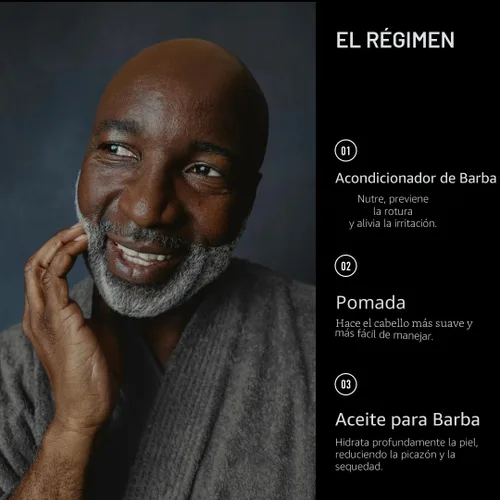 Miniatura 7 de Kit de aseo de barba para hombres de Bevel - Incluye acondicionador para barba, pomada nutritiva para el cabello y aceite para barba para suavizar