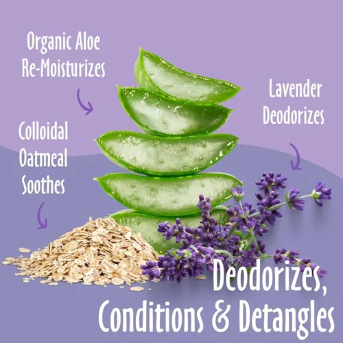 Miniatura 3 de earthbath, Lavender - Spray desodorizante 3 en 1 para perros y cachorros, eliminador de olores fuertes para perros, colonia de perro libre de Lavanda