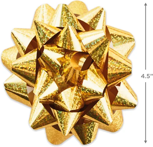 Miniatura 3 de Hallmark - Surtido de lazos para regalos, 12 unidades (oro, plata, bronce, blanco) para cumpleaños, Día de la Madre, bodas, despedidas de soltera