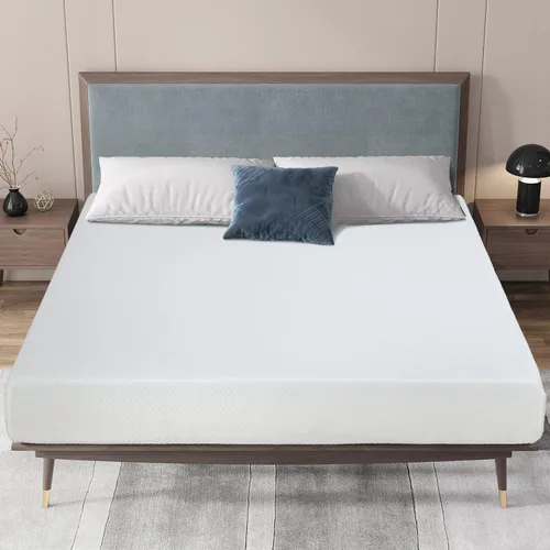 Miniatura 18 de Dkeli Colchón de tamaño individual, colchón de espuma viscoelástica de gel de 5 pulgadas para sueño fresco y alivio de presión, colchón de firmeza