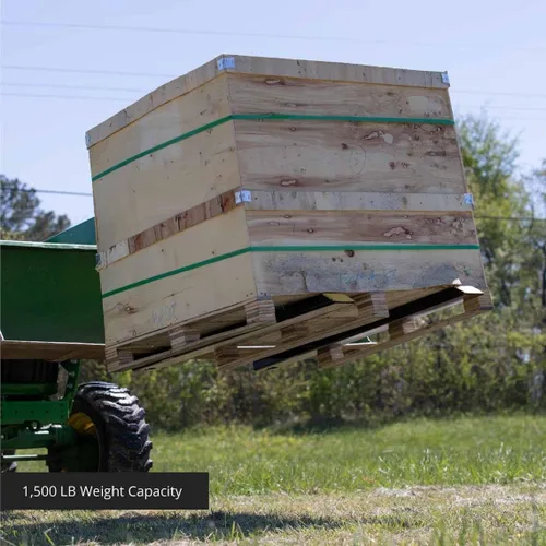 Miniatura 6 de LW abrazaderas de 30" para tractor de carga Skidsteer, de 1500 lb de capacidad.