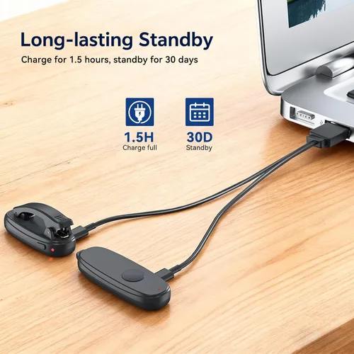 Miniatura 4 de Girador de páginas remoto Kindle, clic automático de página con clip para Kindle y tabletas, control de página de avance con un botón, control