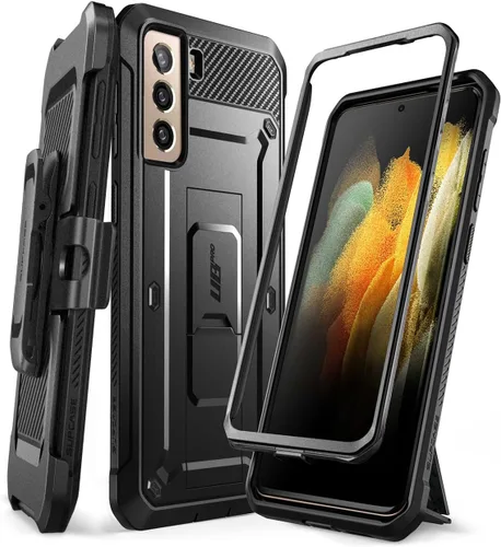 Miniatura 9 de SUPCASE, Unicorn Beetle Pro Series - Funda diseñada para Samsung Galaxy S21 5G (lanzamiento 2021),Funda robusta de doble capa, con función de Ruddy