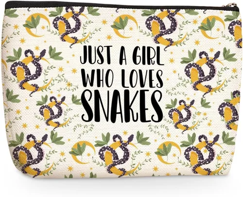Funny A Girl Loves Animals Pickles - Bolsa de maquillaje para cosméticos, bolsa de viaje para fiestas de animales, artículos de decoración para