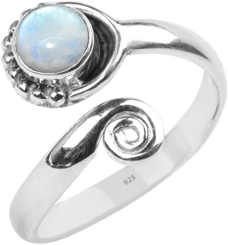 Miniatura 57 de Gemstone Stone Toe Ring 925 Sterling Silver Feet Body Jewellery Handame Toe Ring Gemstone Adjustable Toering For Girls Women Gift Jewellery
