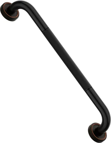 Miniatura 32 de Barra de agarre antideslizante de 12 pulgadas para ducha, Munzong, barra de baño de acero inoxidable, barra de equilibrio de baño satinada