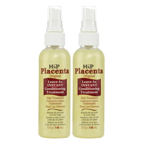 Miniatura 6 de HNP Tratamiento acondicionador sin enjuague de placenta con aceite de oliva, 5 onzas