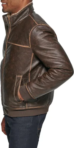 Miniatura 3 de Tommy Hilfiger Chaqueta bomber de piel sintética para hombre