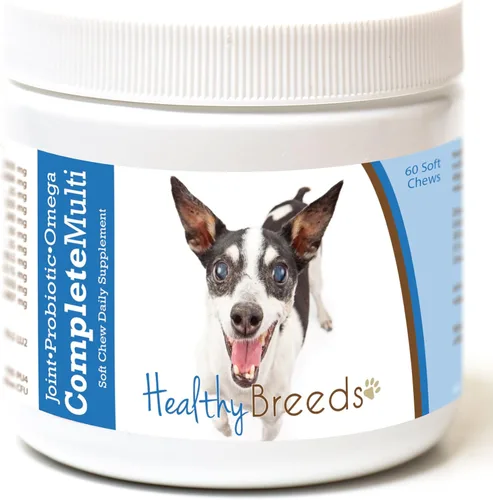 Miniatura 26 de Healthy Breeds Pug todo en uno multivitamínico suave masticable 60