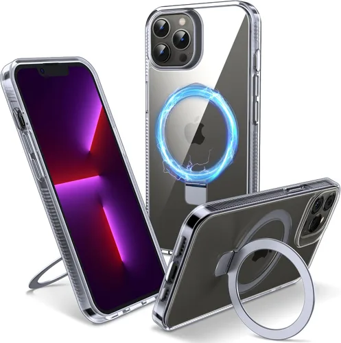 Miniatura 11 de Funda magnética para iPhone Air – [Soporte invisible integrado] [Compatible con MagSafe] [Protección contra caídas de grado militar] Cubierta
