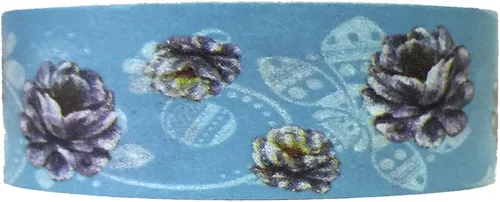 Miniatura 4 de allydrew Cinta adhesiva decorativa Washi, banda de rodadura granate