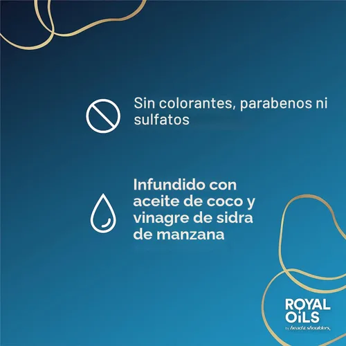Miniatura 3 de Head & Shoulders Royal Oils - Juego de champú y acondicionador, 1% piritiona de zinc, cuidado e hidratación del cuero cabelludo, acondicionador