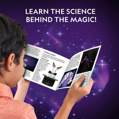 Miniatura 6 de Set de Magia para Niños National Geographic - 45 Trucos de Magia para Niños para Realizar con Instrucciones de Video Paso a Paso para Cada Truco