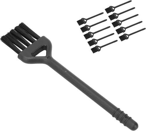Miniatura 7 de 10 cepillos de limpieza de afeitadora eléctrica, mini cepillo de nailon de doble cara para afeitar, herramienta de limpieza para afeitar