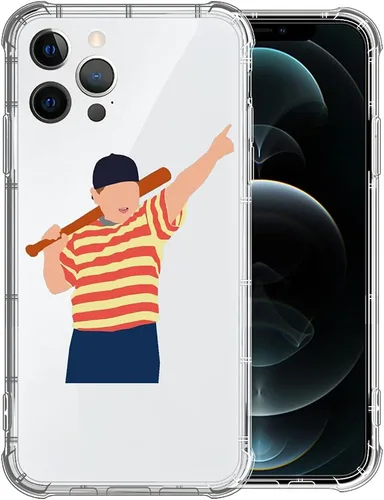 Miniatura 42 de CARLOCA Compatible con funda para iPhone SE 2020, funda para iPhone 8 para niñas, diseño transparente con patrón de lucha de béisbol de niños
