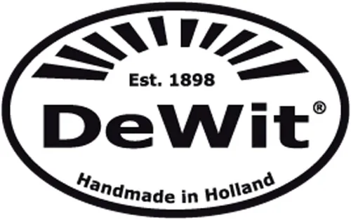 Miniatura 6 de DeWit Drop Grip Hand Arado – Herramienta de jardín holandés, mango de madera de fresno, agarre de doble bombilla, 22.4 pulgadas de longitud, mini