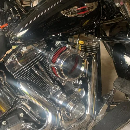Miniatura 3 de Para filtro limpiador de aire de motocicleta Harley Davidson Sportster Touring Street Glide Road King Electra Dyna Softail entrada de aire