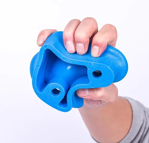 Miniatura 9 de Alvinlite Paquete de 10 soportes para escalada en roca para niños y adultos, agarres de pared de roca para interiores y exteriores, construye pared