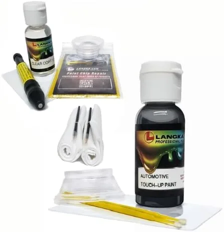 Miniatura 4 de Langka 1oz Touch-Up Paint Compatible with 2023, Mercedes-Benz, SL-Roadster, 190, Graphite Gray.