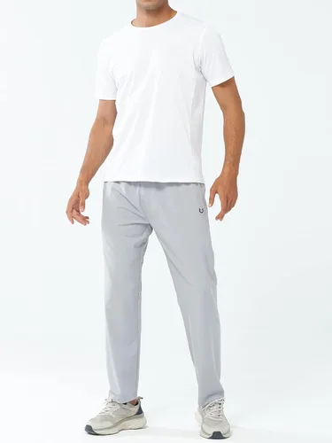 Miniatura 5 de NORTHYARD Pantalones deportivos para correr para hombre, pantalones de gimnasio ligeros, pantalones de correr con dobladillo abierto