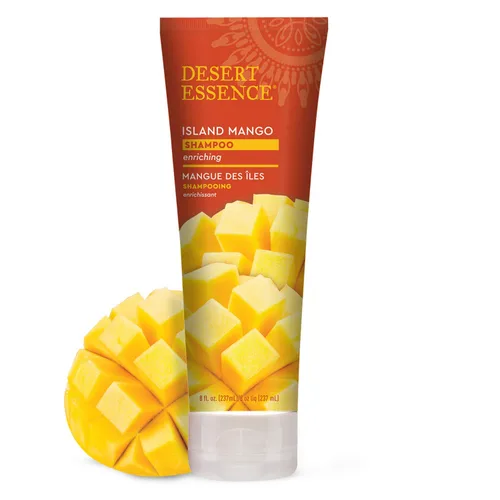 Miniatura 3 de Desert Essence Island Mango Champú y acondicionador – 8 onzas líquidas – Enriquecedor – Manteca de karité – Aceite de jojoba – Suave y sedoso
