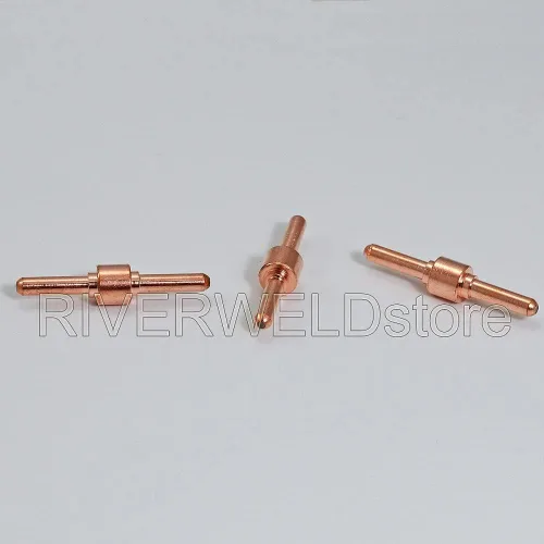 Miniatura 3 de RIVERWELD PT-31 LG-40 JG40 Antorcha de corte de plasma Consumibles Punta Extendida Boquilla 18866L Electrodo 18205L Escudo de Sudario Taza