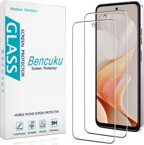 Miniatura 9 de Paquete de 2 protectores de pantalla de privacidad para Motorola Moto G Stylus 5G 2024 de vidrio templado antiespía, antiarañazos, sin burbujas
