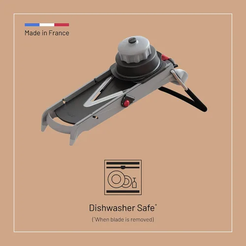 Miniatura 4 de de Buyer LA MANDOLINE VIPER - Herramienta de corte de dados de acero inoxidable - Ideal para cortar frutas y verduras en diferentes grosores