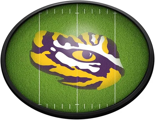 Miniatura 18 de The Fan-Brand NCAA Alabama Crimson Tide: Letrero de pared ovalado con luz – Decoración de fútbol, baloncesto, béisbol y deportes universitarios