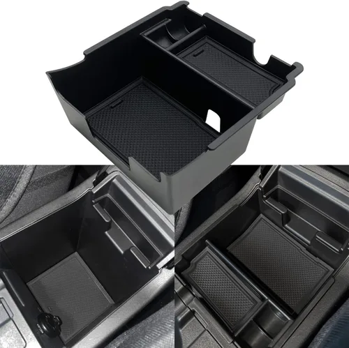 Compatible con Subaru Impreza 2017-22 2023 y Crosstrek 2018 2019 2020 2021 2022 2023 Accesorios Organizador de bandeja de consola central, caja de
